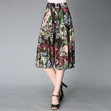 Last inn bildet i Galleri-visningsprogrammet, Kvinners vintage stil culottes med brede ben