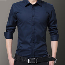 Last inn bildet i Galleri-visningsprogrammet, Slim fit stretchy herreskjorte