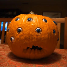 Last inn bildet i Galleri-visningsprogrammet, Skremmende Halloween-gresskar