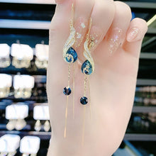 Last inn bildet i Galleri-visningsprogrammet, Påfugl Øredobber