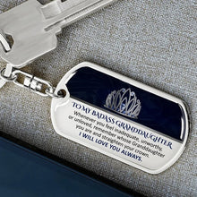 Last inn bildet i Galleri-visningsprogrammet, Keepsake for Granddaughter Keychain