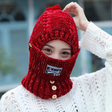 Last inn bildet i Galleri-visningsprogrammet, Windproof warm hat with scarf