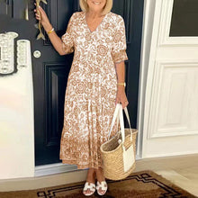 Last inn bildet i Galleri-visningsprogrammet, Lady Summer V-hals Bohemian Dress