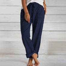 Last inn bildet i Galleri-visningsprogrammet, Løs Strikkebukse med Snøring og Lommer