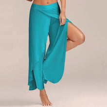 Last inn bildet i Galleri-visningsprogrammet, Yogabukser med brede ben og kryss-design