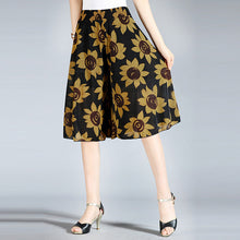 Last inn bildet i Galleri-visningsprogrammet, Kvinners vintage stil culottes med brede ben