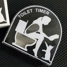 Last inn bildet i Galleri-visningsprogrammet, Toilet Shape Hourglass Timer