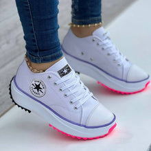 Last inn bildet i Galleri-visningsprogrammet, Canvas Shoes Women Fashion Trainers