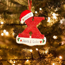 Last inn bildet i Galleri-visningsprogrammet, DIY Letters Christmas Hanging Ornaments