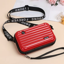 Last inn bildet i Galleri-visningsprogrammet, Mini koffert Crossbody-veske