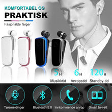 Last inn bildet i Galleri-visningsprogrammet, Krageklips Bluetooth-hodesett