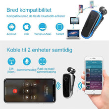 Last inn bildet i Galleri-visningsprogrammet, Krageklips Bluetooth-hodesett
