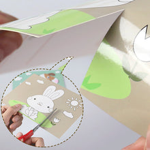 Last inn bildet i Galleri-visningsprogrammet, DIY Kids Animal Håndlagde klistremerker