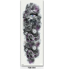 Last inn bildet i Galleri-visningsprogrammet, Full Arm sleeve Tattoo Waterproof temporary tattoo Sticker