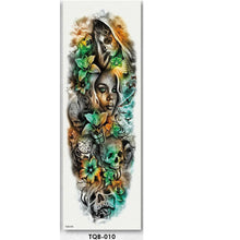Last inn bildet i Galleri-visningsprogrammet, Full Arm sleeve Tattoo Waterproof temporary tattoo Sticker