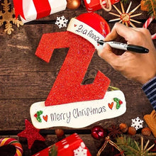 Last inn bildet i Galleri-visningsprogrammet, DIY Letters Christmas Hanging Ornaments