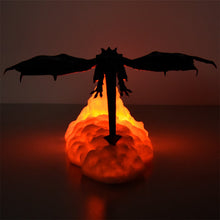 Last inn bildet i Galleri-visningsprogrammet, 3D Flammesprutende Drage Nattlampe