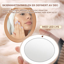 Last inn bildet i Galleri-visningsprogrammet, Tegneserie søt kjæledyroppvarming sminkespeil