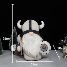 Last inn bildet i Galleri-visningsprogrammet, Viking Warrior Gnome-dukke