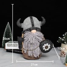 Last inn bildet i Galleri-visningsprogrammet, Viking Warrior Gnome-dukke