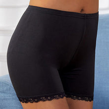 Last inn bildet i Galleri-visningsprogrammet, Leggings med blonder i stretch