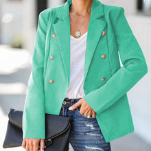 Last inn bildet i Galleri-visningsprogrammet, Solid blazer med knapper
