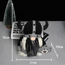 Last inn bildet i Galleri-visningsprogrammet, Viking Warrior Gnome-dukke