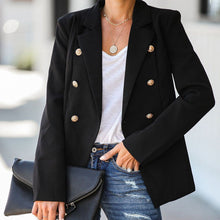 Last inn bildet i Galleri-visningsprogrammet, Solid blazer med knapper