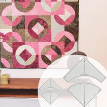 Last inn bildet i Galleri-visningsprogrammet, Quick Curve Quilt-malsett
