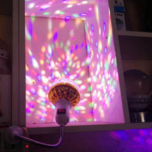 Last inn bildet i Galleri-visningsprogrammet, Colorful Rotating Magic Ball Light