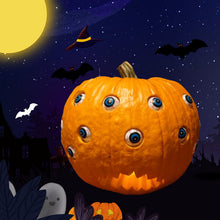 Last inn bildet i Galleri-visningsprogrammet, Skremmende Halloween-gresskar