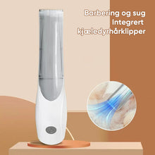 Last inn bildet i Galleri-visningsprogrammet, SAKER® barberings- og sugeintegrert kjæledyrhårklipper