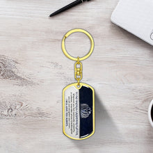Last inn bildet i Galleri-visningsprogrammet, Keepsake for Granddaughter Keychain