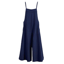 Last inn bildet i Galleri-visningsprogrammet, Women Casual Loose Solid Tank Jumpsuit