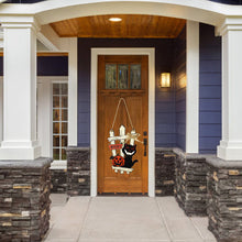 Last inn bildet i Galleri-visningsprogrammet, Halloween Wooden Welcome Hanging Sign
