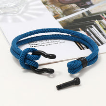 Last inn bildet i Galleri-visningsprogrammet, Flettet-tau armbÄnd med nautisk design