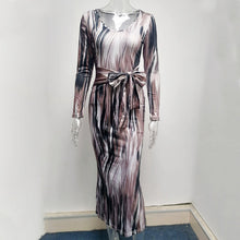 Last inn bildet i Galleri-visningsprogrammet, Sexy kjoler for kvinner 3D Stripe Printed