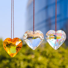 Last inn bildet i Galleri-visningsprogrammet, Hengende hjerte Suncatcher Prisme Crafts