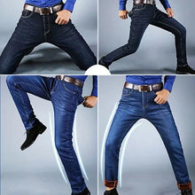 Last inn bildet i Galleri-visningsprogrammet, Male Loose Stretchy Denim Straight Pants