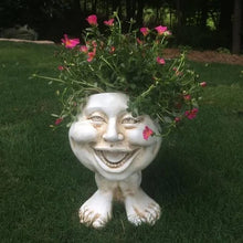 Last inn bildet i Galleri-visningsprogrammet, Funny Expression Flowerpot