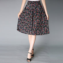 Last inn bildet i Galleri-visningsprogrammet, Kvinners vintage stil culottes med brede ben