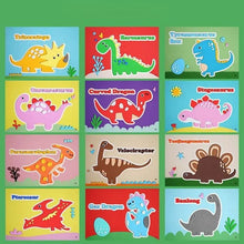 Last inn bildet i Galleri-visningsprogrammet, DIY Kids Animal Håndlagde klistremerker