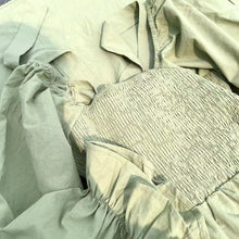 Last inn bildet i Galleri-visningsprogrammet, French Ruffled Lantern Sleeves Multi-wear kjole med rysjermer