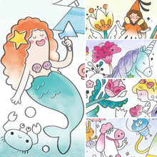 Last inn bildet i Galleri-visningsprogrammet, Pocket Akvarell Malebok