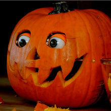 Last inn bildet i Galleri-visningsprogrammet, Skremmende Halloween-gresskar