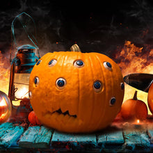 Last inn bildet i Galleri-visningsprogrammet, Skremmende Halloween-gresskar