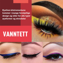 Last inn bildet i Galleri-visningsprogrammet, Gjenbrukbare eyeliner og øyenvippeklistremerker (4 par)