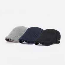 Last inn bildet i Galleri-visningsprogrammet, Men's Summer Mesh Newsboy Flat Cap