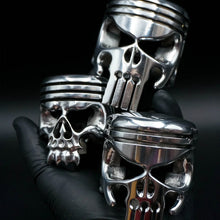 Last inn bildet i Galleri-visningsprogrammet, Piston Art Skull nøkkelring