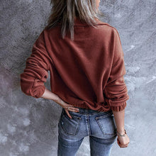 Last inn bildet i Galleri-visningsprogrammet, Uformell langermet sweatshirt med glidelås